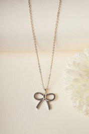 Heliophilia Silver Collar de Metal Plateado